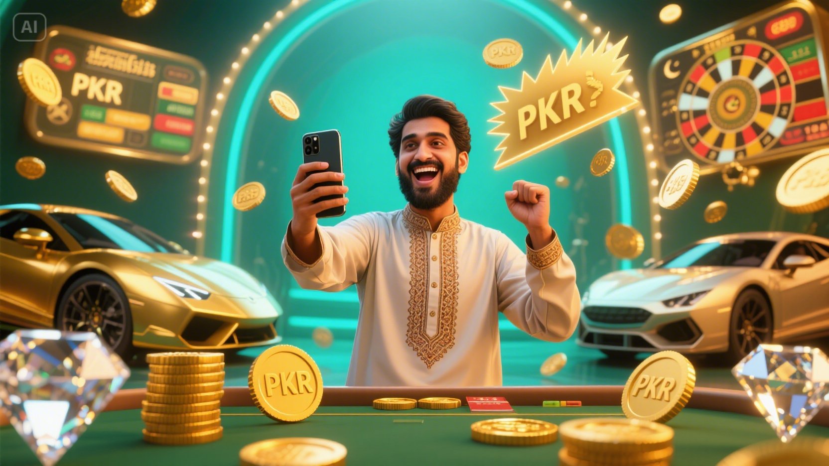 Deposit once and play with 200% more balance! Pakistani players can enjoy real PKR rewards, fast transactions, and a mobile-friendly casino experience designed just for local users.